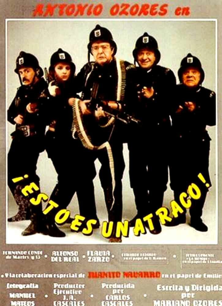 Esto es un atraco (1987) постер